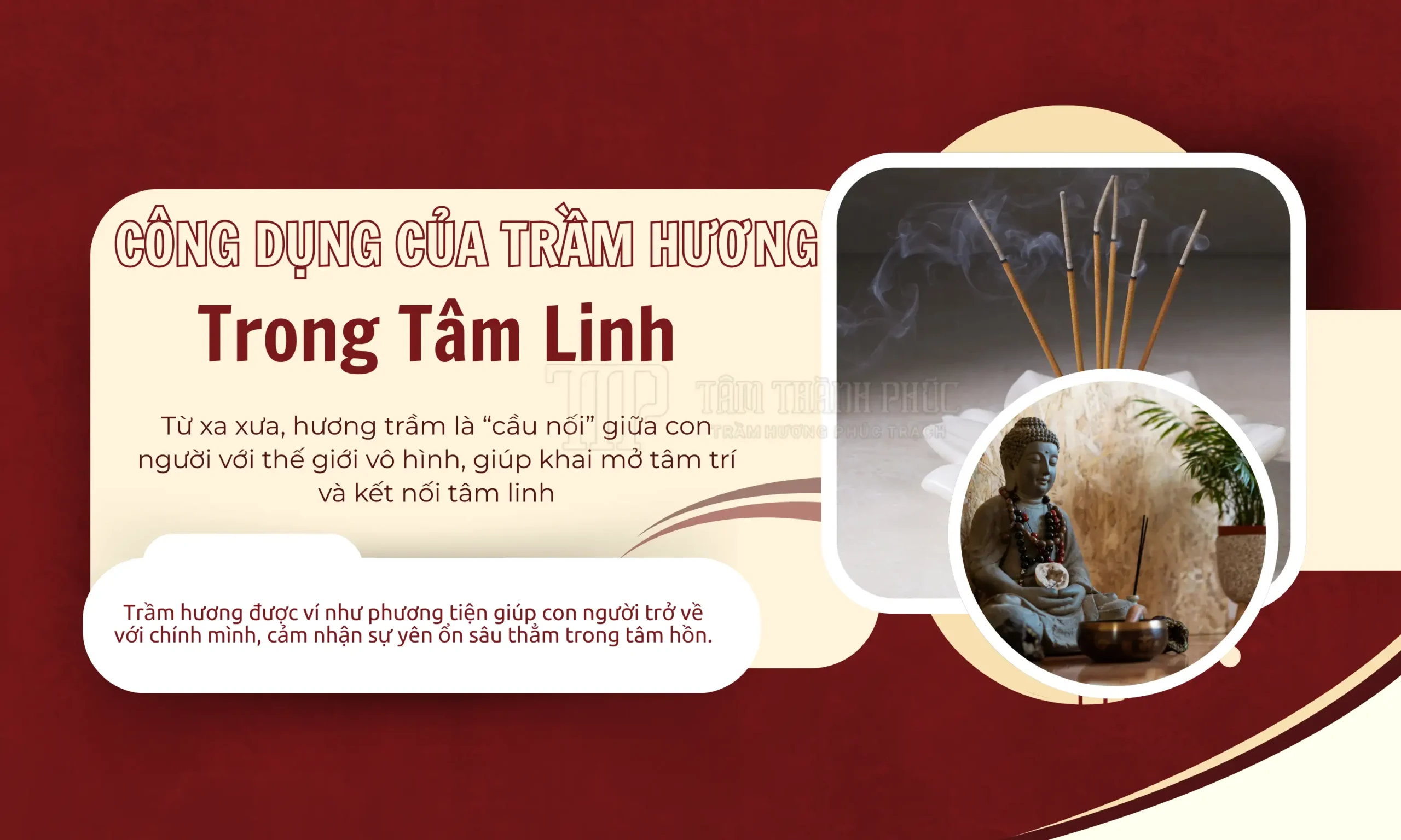 Công dụng của trầm hương trong tâm linh