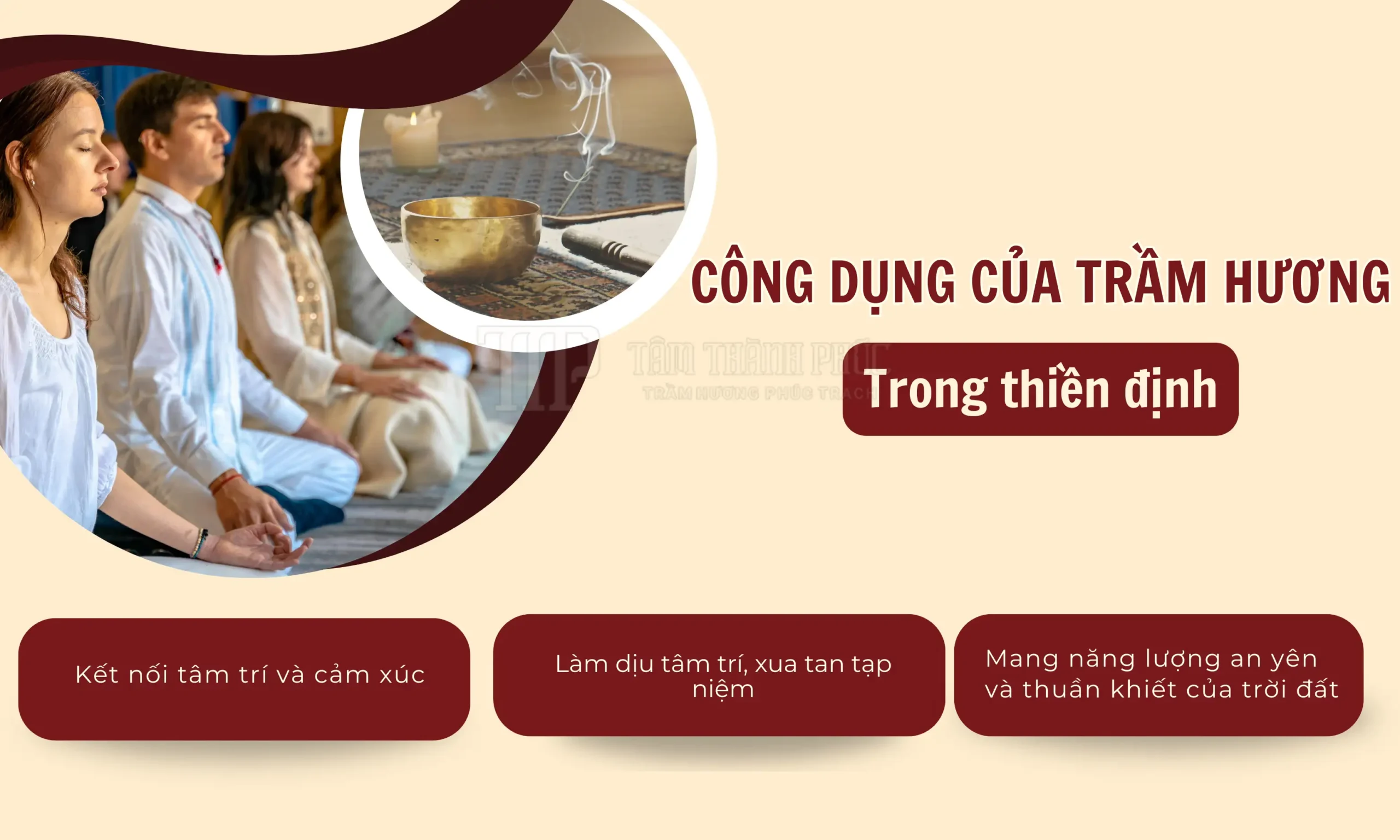 Công dụng của trầm hương trong thiền định