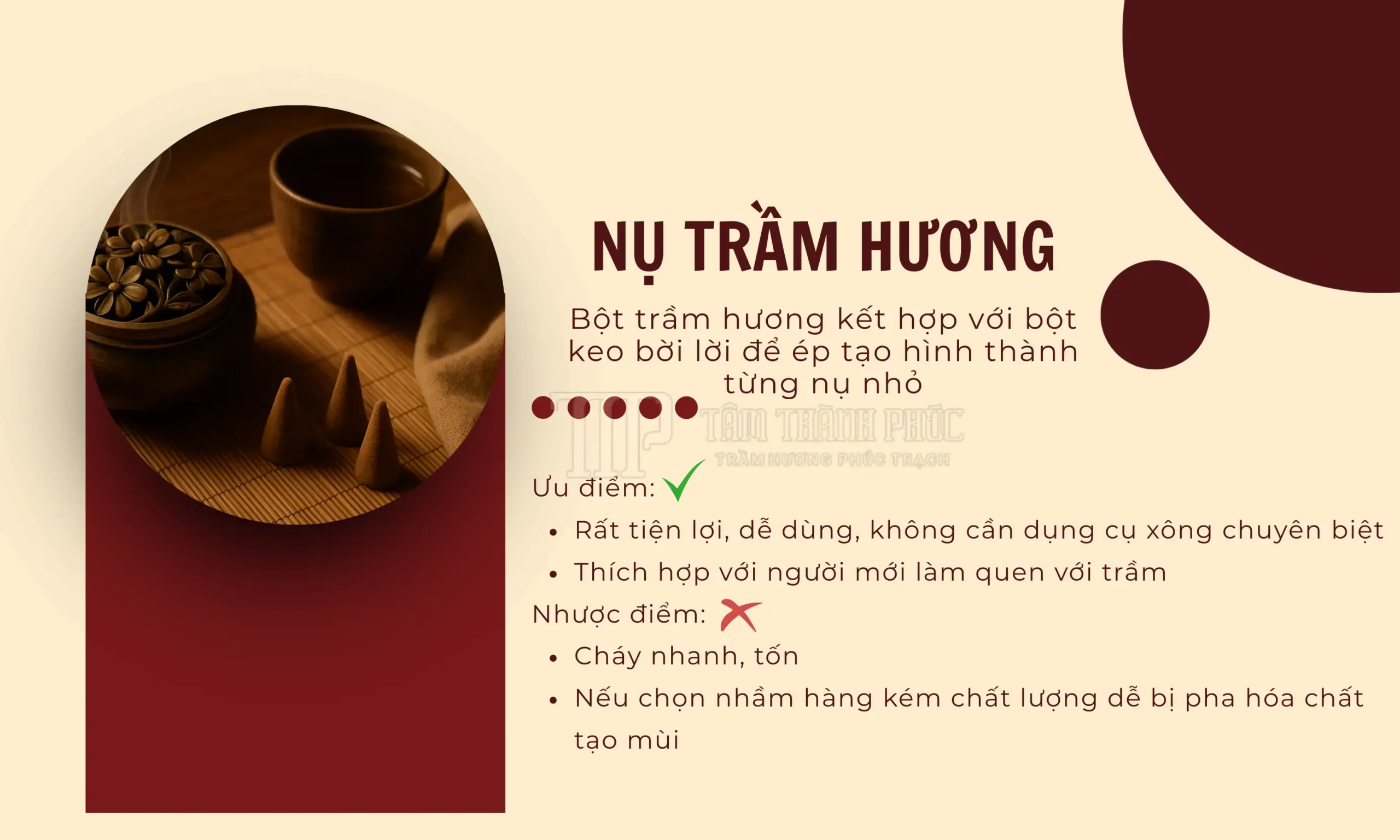 Ưu và nhược điểm nụ trầm hương