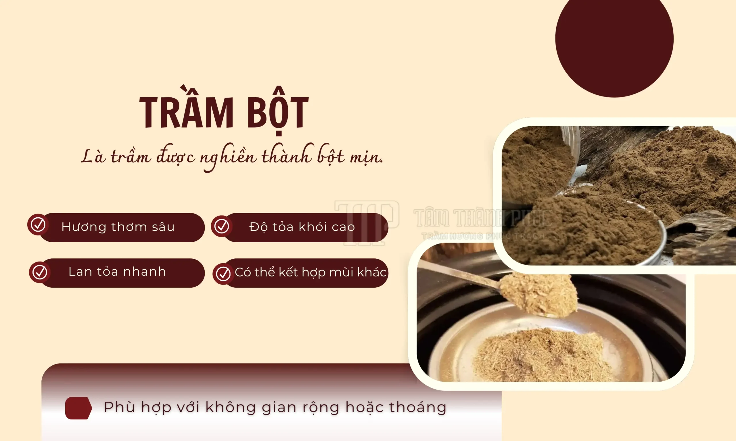 Đặc điểm của bột trầm hương