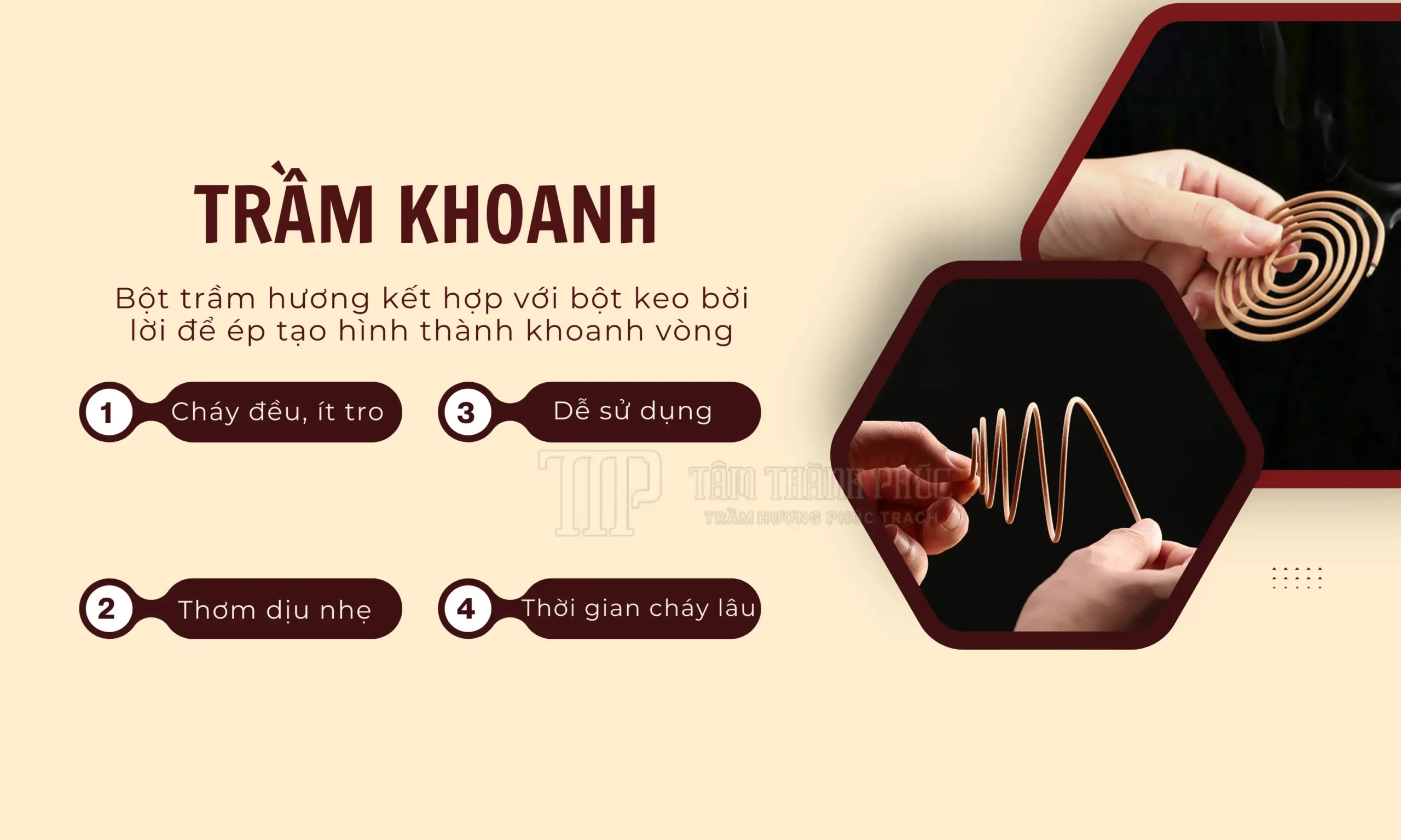 Đặc điểm của trầm khoanh